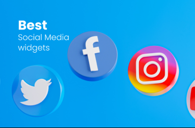 Best social media widgets logos