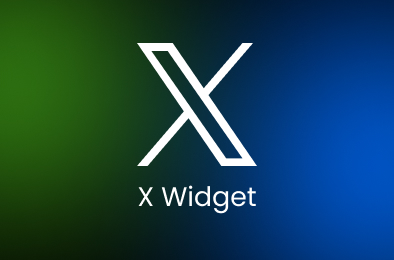 X widget with FeedWind