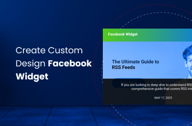 Custom Facebook widget