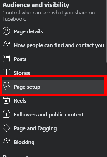 fb-page-setup