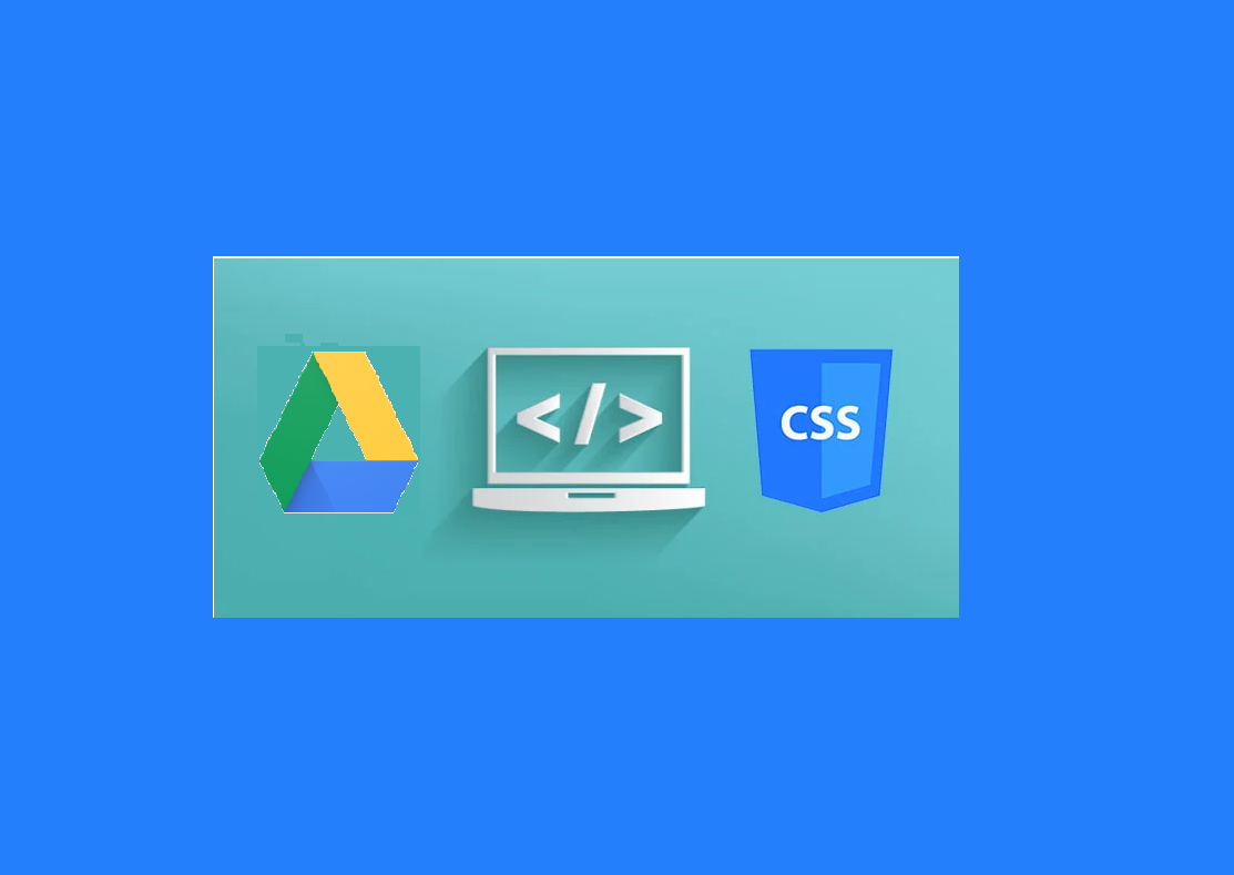 Hosting CSS on Google Drive
