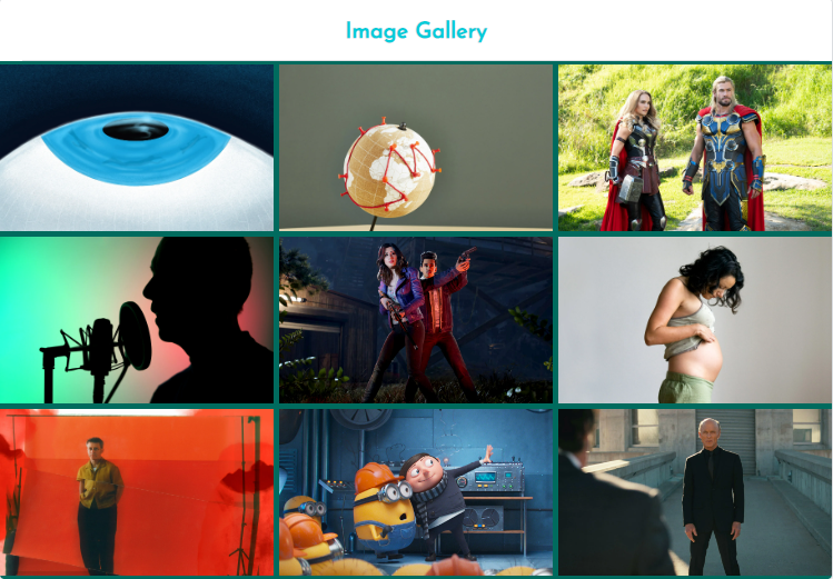 image gallery widget