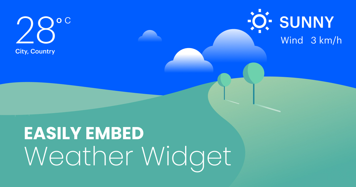 Create Weather widget A Beginner’s Guide