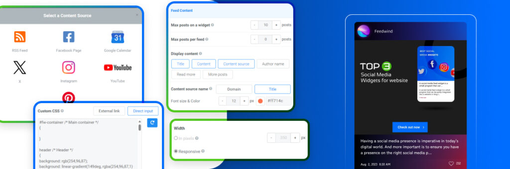 FeedWind vs EmbedSocial - comparison