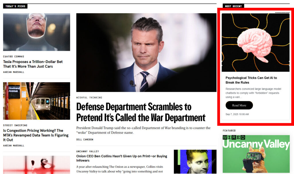DOM-based RSS feed styled with website CSS on a modern webpage, showing seamless news feed integration